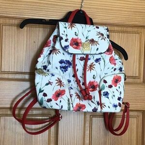Christian LaCroix vegan flowered backpack